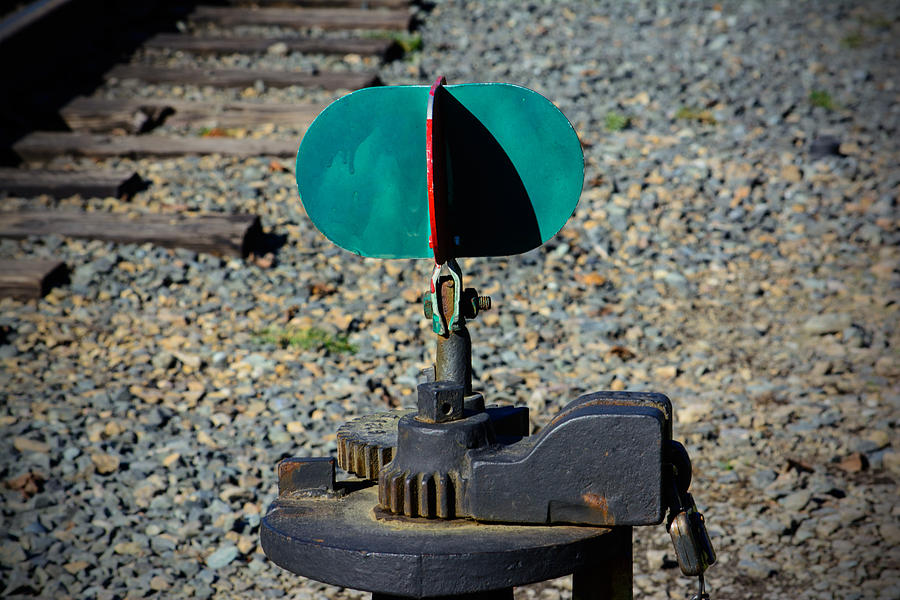 Railroad Switch Photograph by Tikvahs Hope
