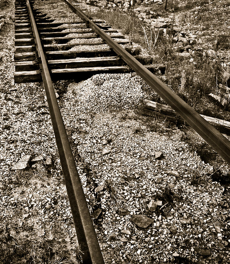 Railroad Track Washout 2 Photograph by Greg Jackson