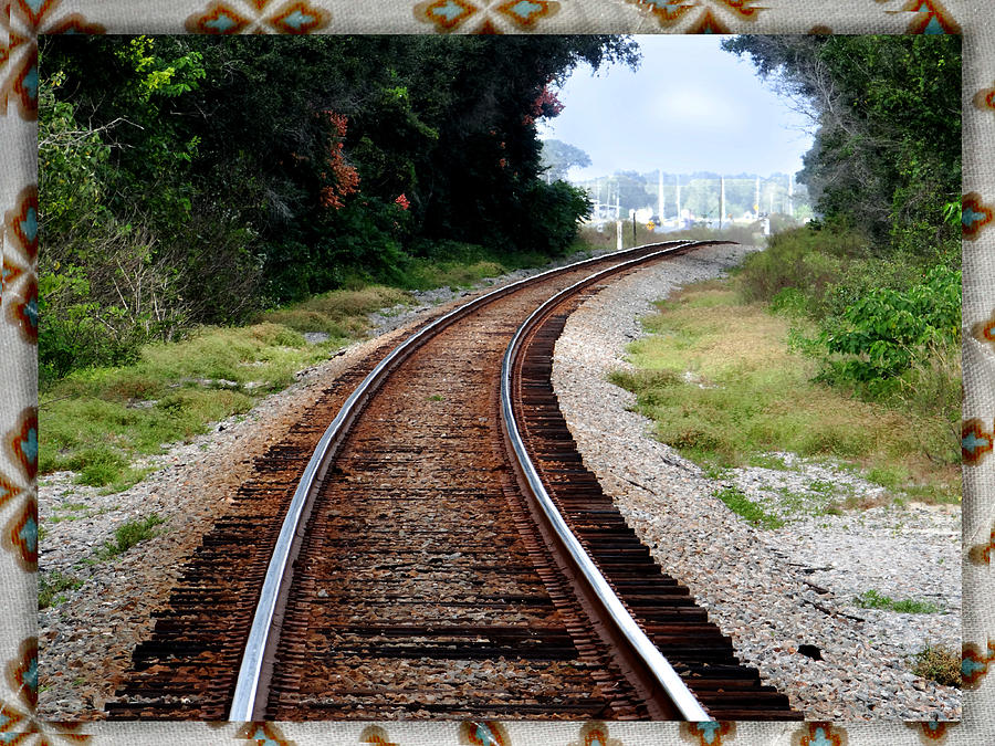 Railroad Tracks Photograph by Dennis Dugan