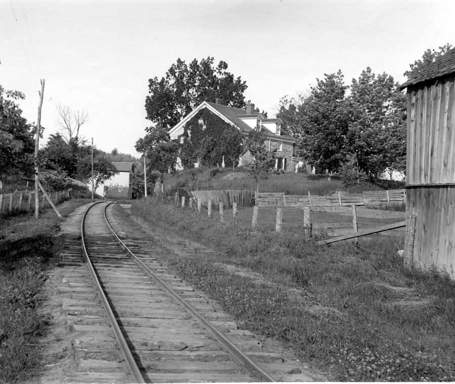 Railroad Tracks Photograph by William Haggart