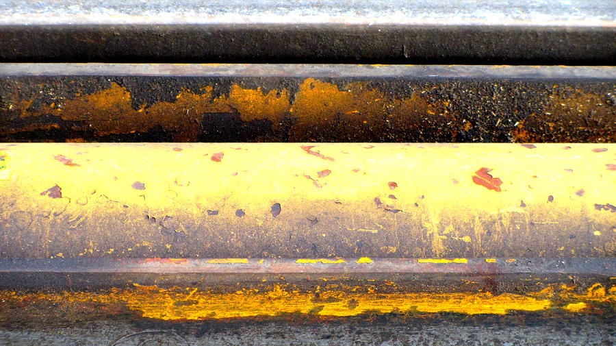 Rails Close Up 2 Photograph by Anita Burgermeister
