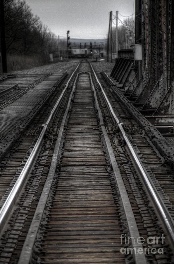 Rails Photograph by Jim Lepard