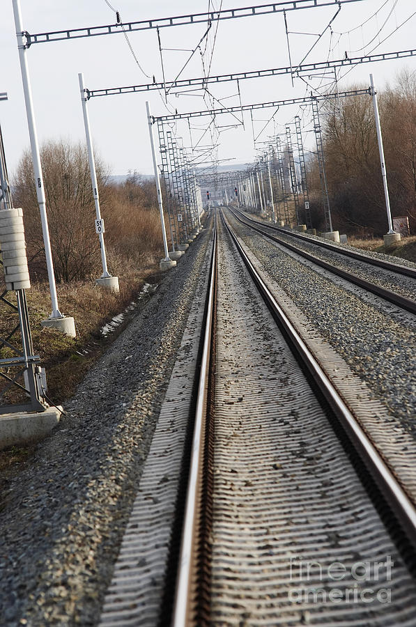 Rails Photograph by Michal Boubin