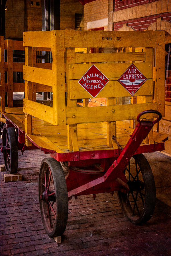 Railway Cargo Wagon Photograph by Paul Freidlund