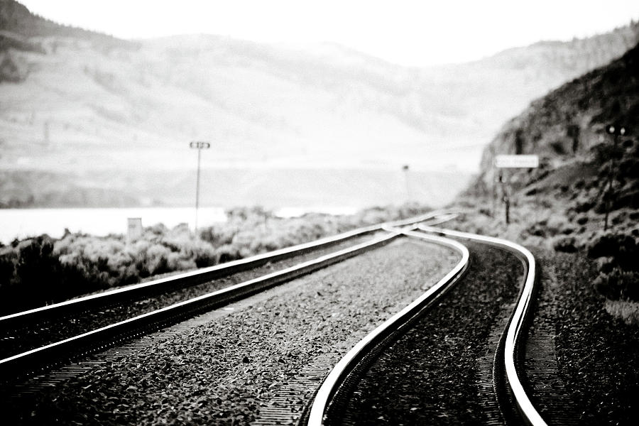 Line Photography Train Examples Railway Lines Photograph by Christopher Kimmel - Pixels