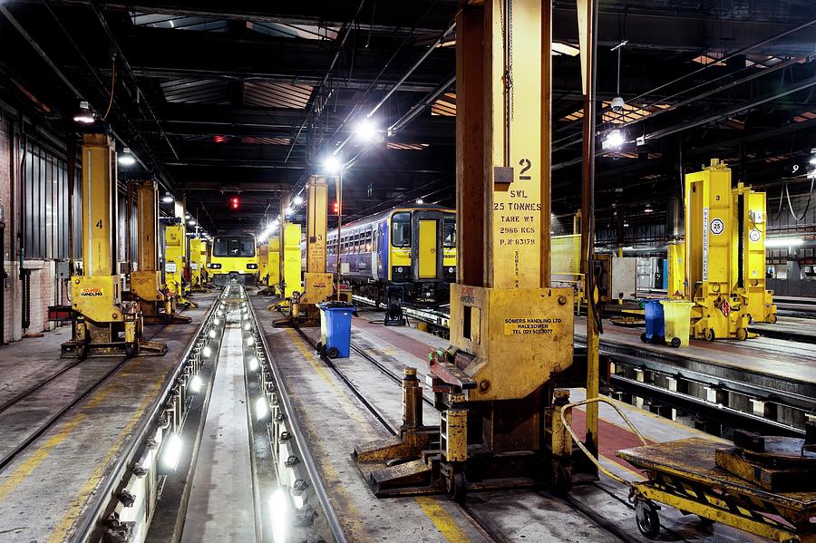 Railway Maintenance Depot Photograph by Mark Sykes