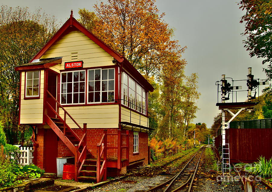 Railway Signal Box Photograph by Martyn Arnold