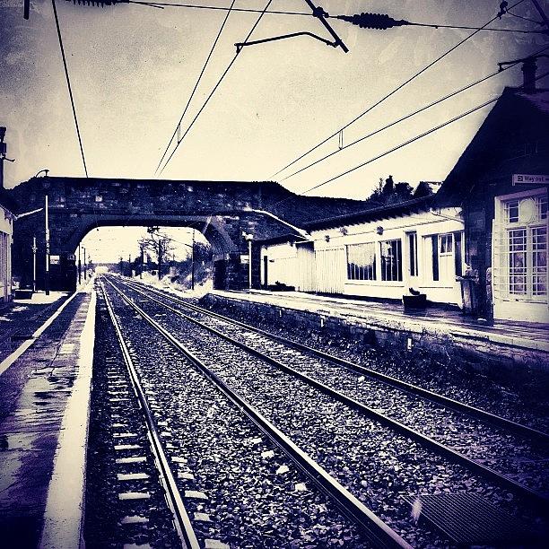 Bridge Photograph - #railway #station #train #track #lines by Toonster The Bold