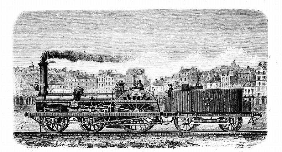 Railway Steam Locomotive Photograph by Universal History Archive/uig