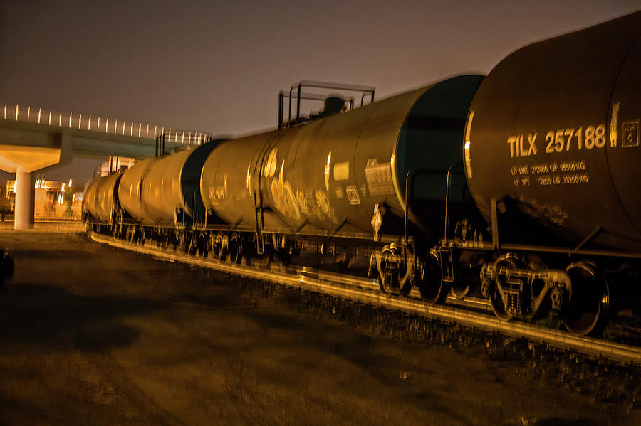 Railway Tank Cars Photograph by Jim West/science Photo Library | Fine ...