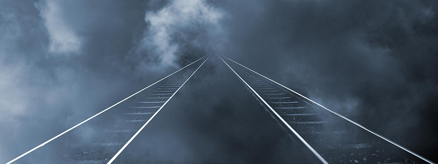 Railway To Infinity Photograph by Christian Lagereek