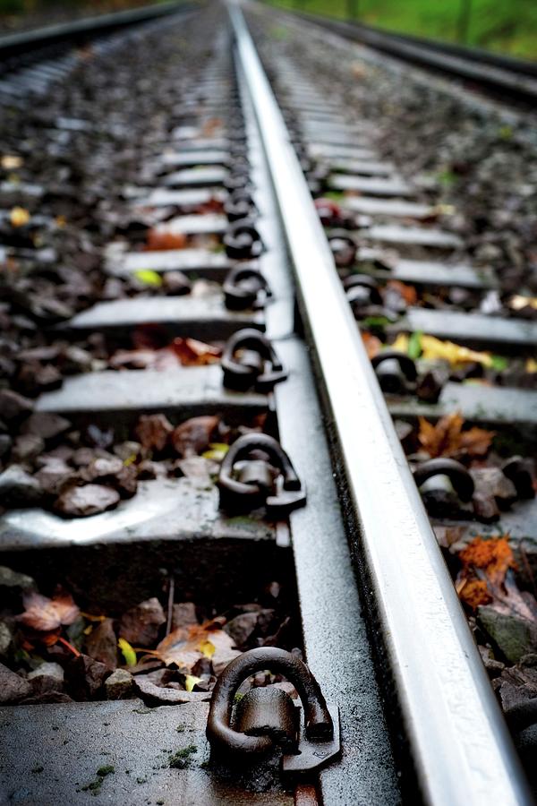 Railway Tracks Photograph by Danny Gys/reporters/science Photo Library