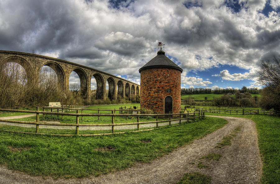 Architecture Photograph - Railway Viaduct by Ian Mitchell