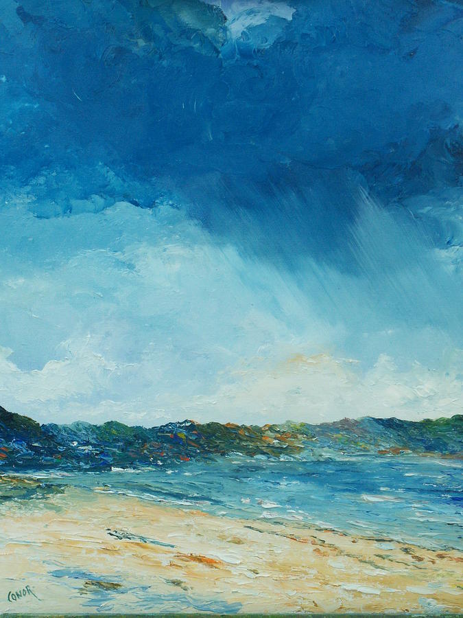 Rain a comin Painting by Conor Murphy