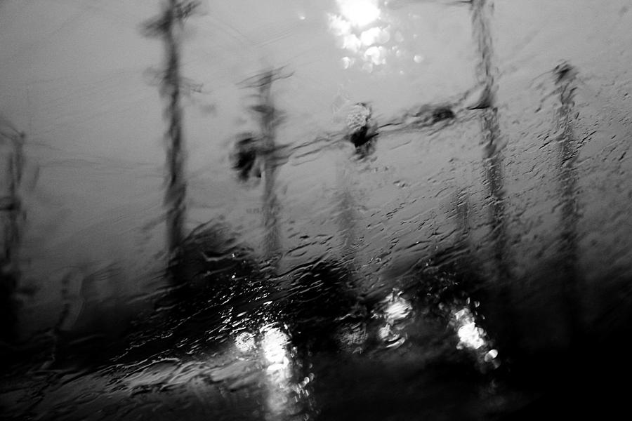 Rain Abstract I Photograph by Toni Hopper