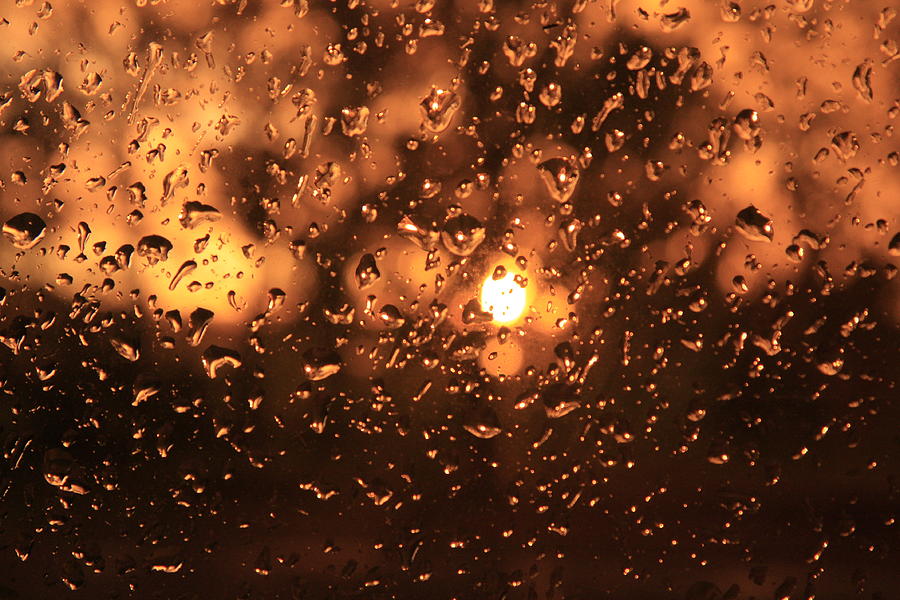 Rain and Sunset Photograph by Ellery Russell