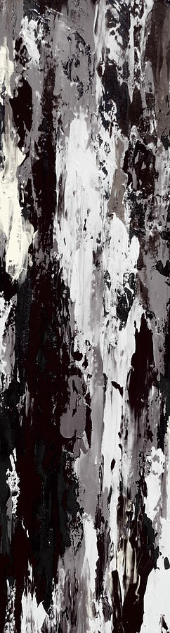 Black And White Painting - Rain Dance II by Holly Anderson
