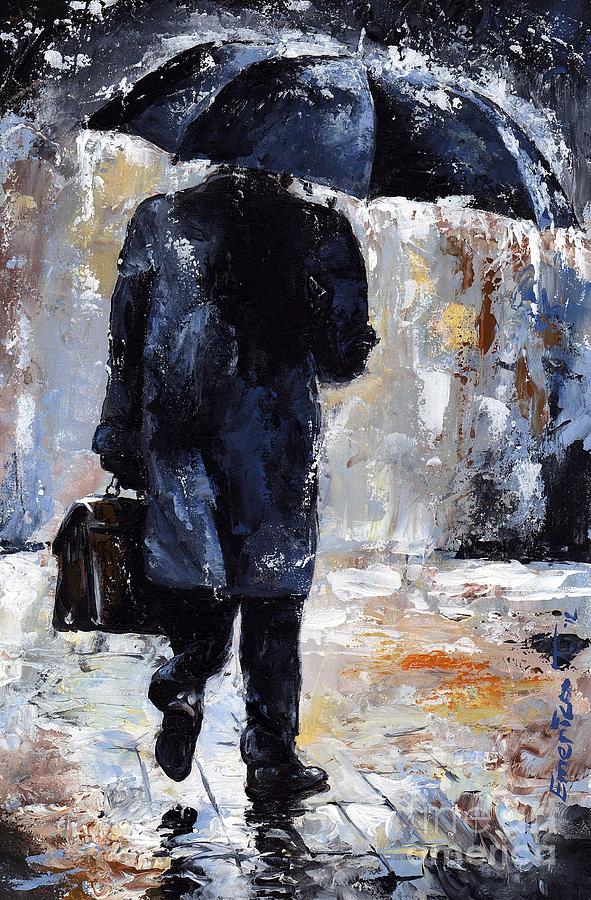 Rain day #19 Painting by Emerico Imre Toth