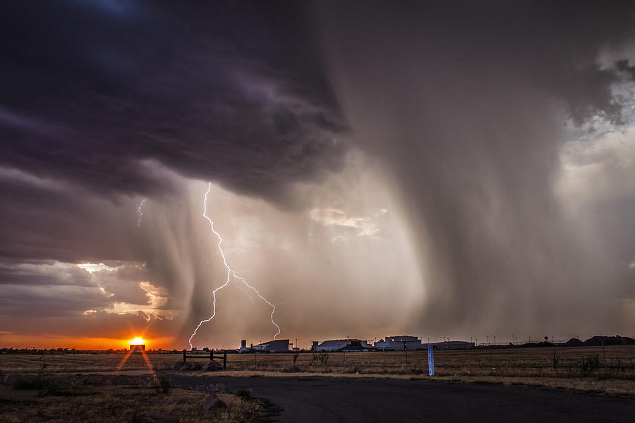 Rain Down Lightning Photograph by Glenn Patterson