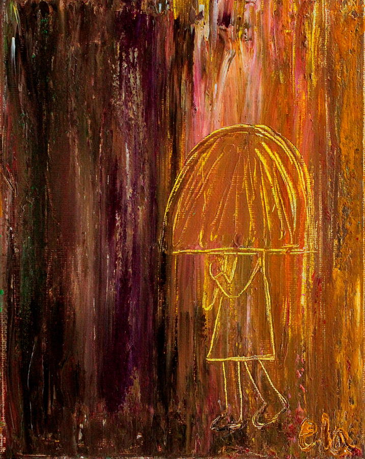 Rain Painting by Ela Jane Jamosmos Rain Painting by Ela Jane Jamosmos