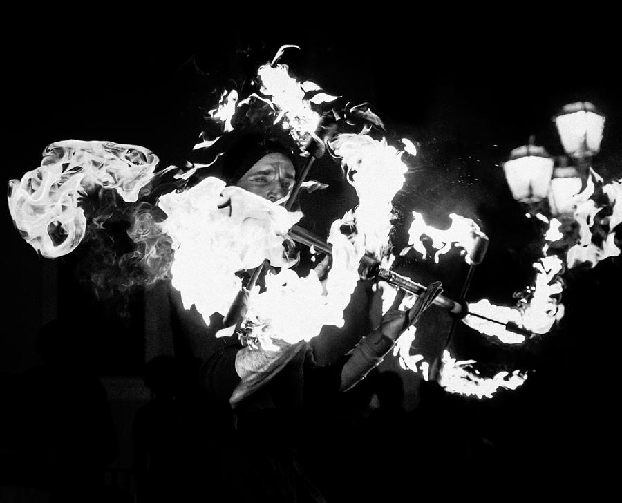 Rain of a thousand flames Photograph by AM FineArtPrints