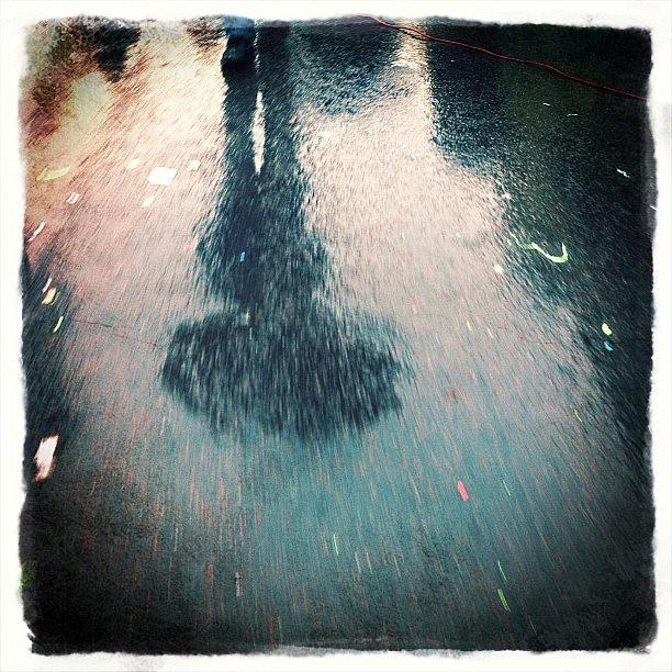 Umbrella Photograph - Rain on Market Day by Angelica Smith Bill