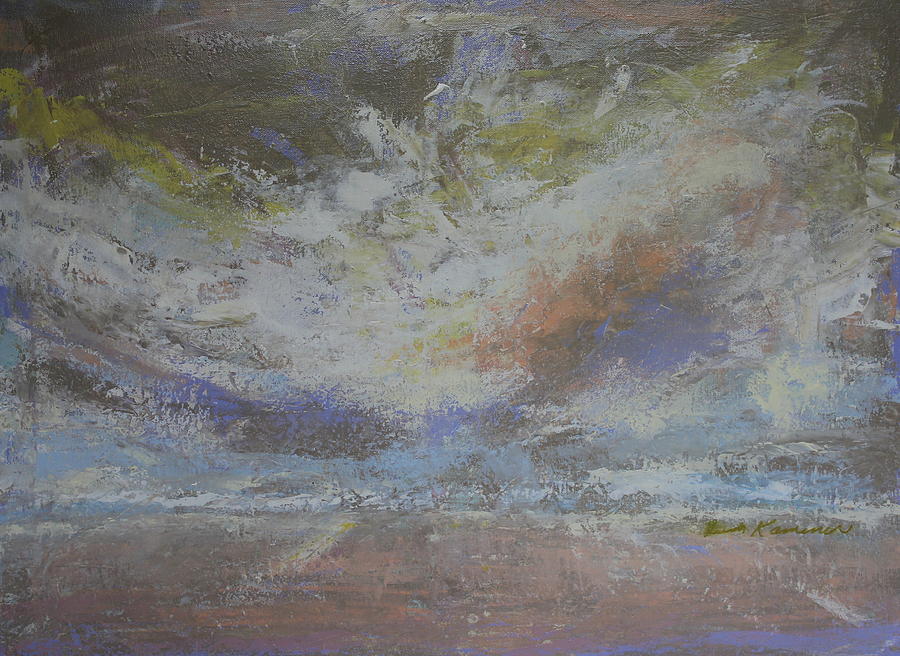 Rain Painting by Ruth Kamenev