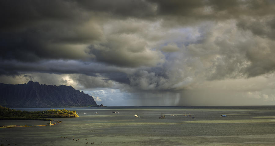Rain Squall Photograph by Dan McManus
