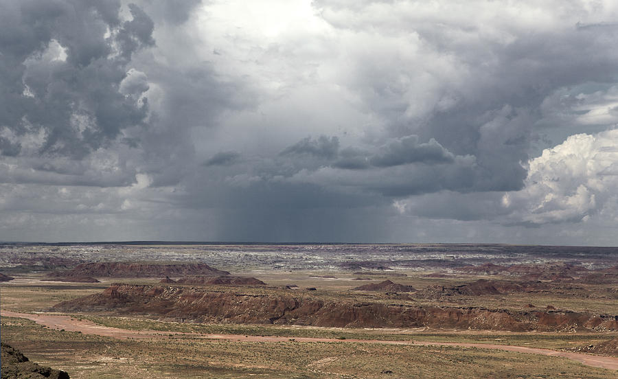 Approaching storm the Painted Desert Arizona Photograph by Patrick McGill