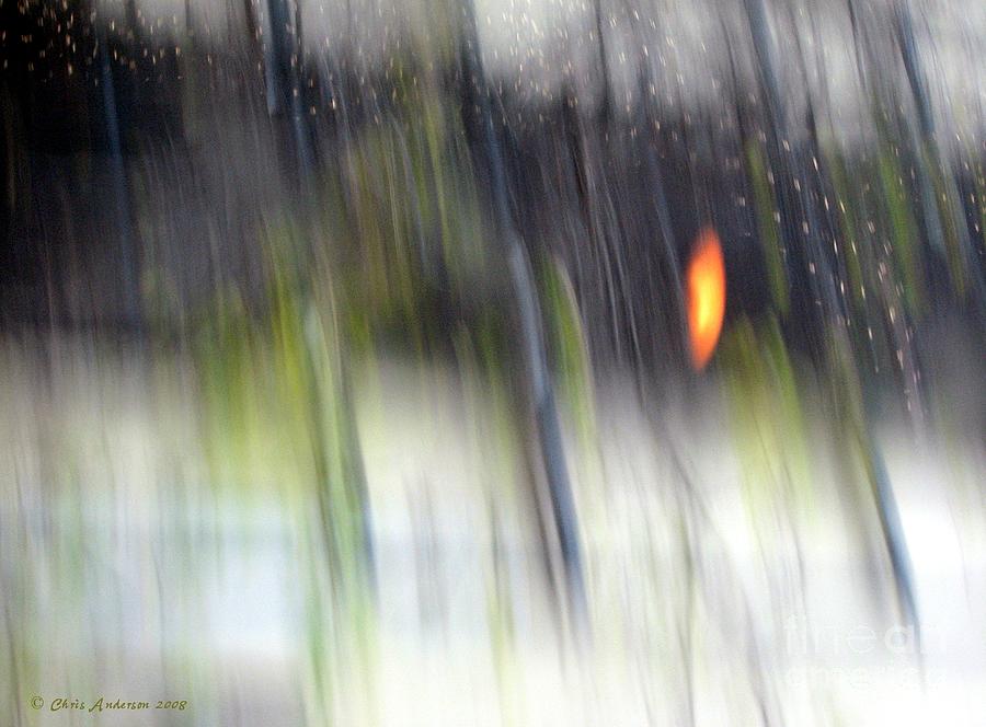 Abstract Photograph - Rain Streaked City Scenes by Chris Anderson