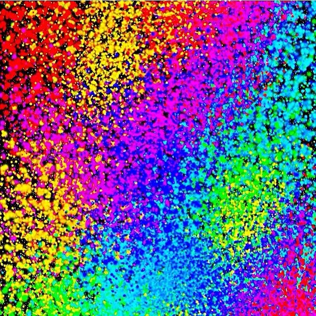 Rainbow Photograph - #rainbow #abstractart #iphoneart by Mysti Jade