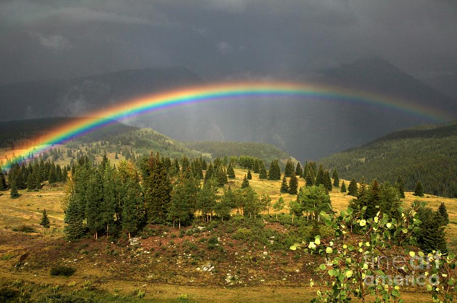 Rainbow After The Monsoon Photograph by Adam Jewell