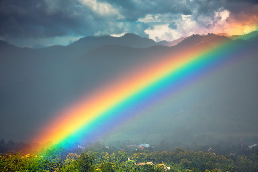 Rainbow after the rain Photograph by Anton Jankovoy