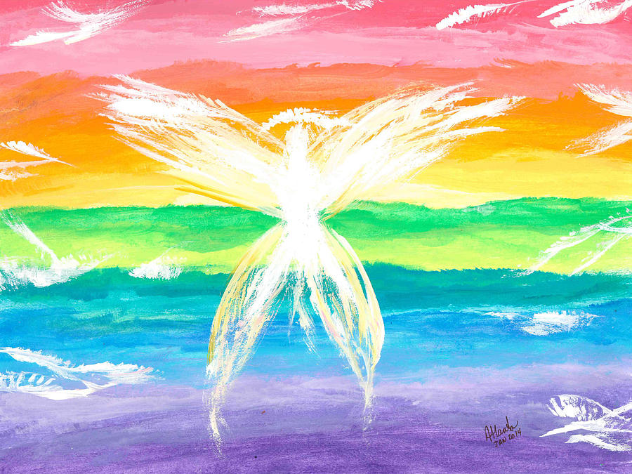 Rainbow Angels by Atlanta Carrera