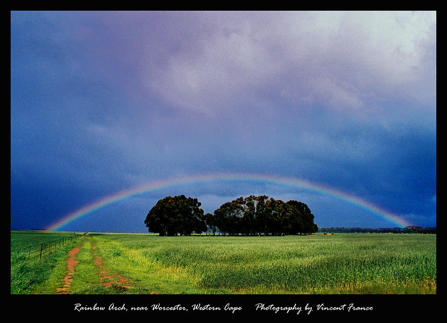 Rainbow Arch near Worcester Digital Art by Vincent Franco