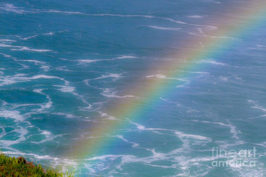 Nature Photograph - Rainbow at the Gorge by Terry Weaver