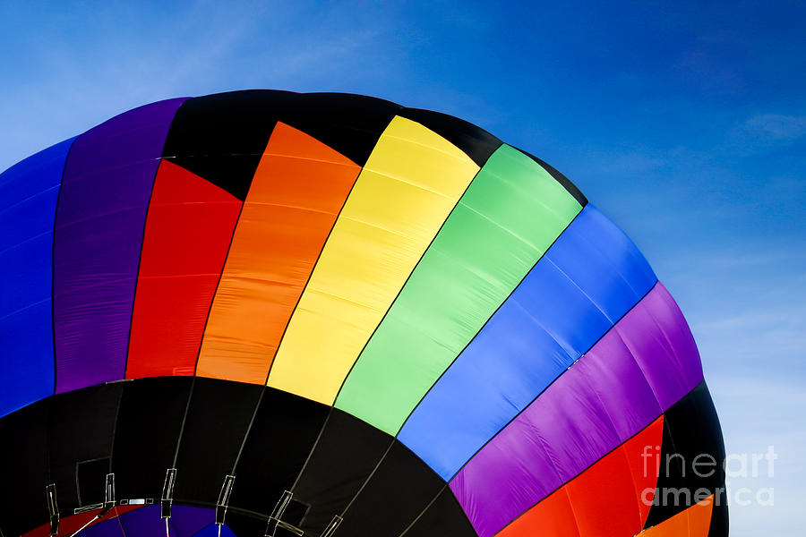 Rainbow Balloon Photograph by Patty Colabuono
