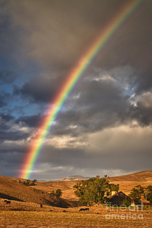 Rainbow Barn Photograph by Alice Cahill