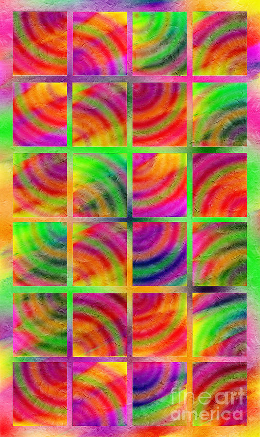 Rainbow Bliss 3 - Over the Rainbow V Digital Art by Andee Design