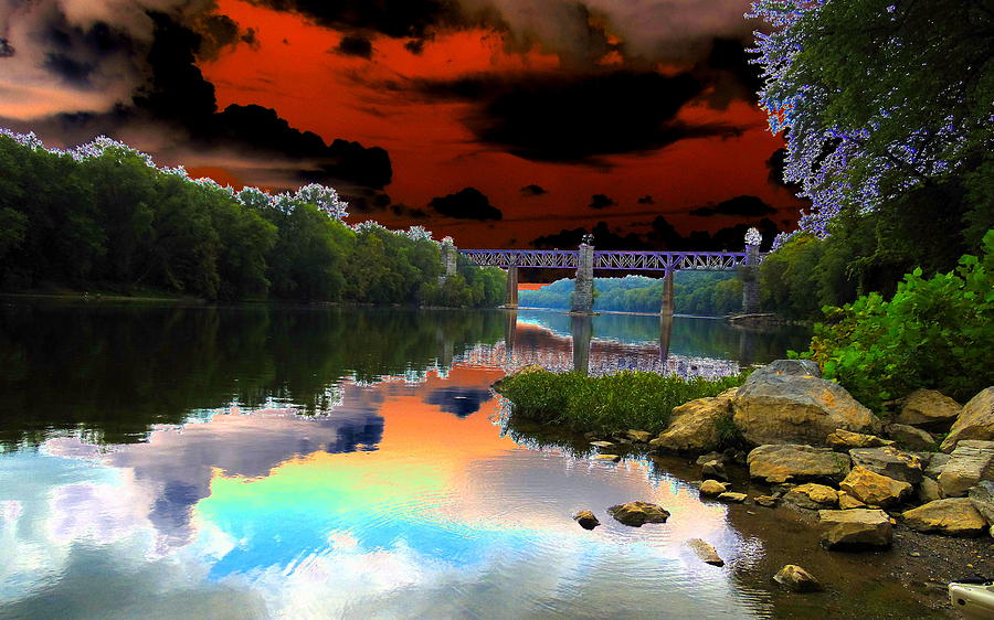Bridge Photograph - Rainbow Bridge by Steve Doris