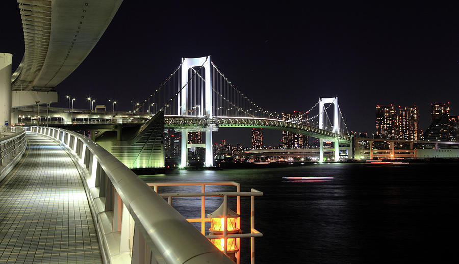 Rainbow Bridge Tokyo Photograph by Krzysztof Baranowski