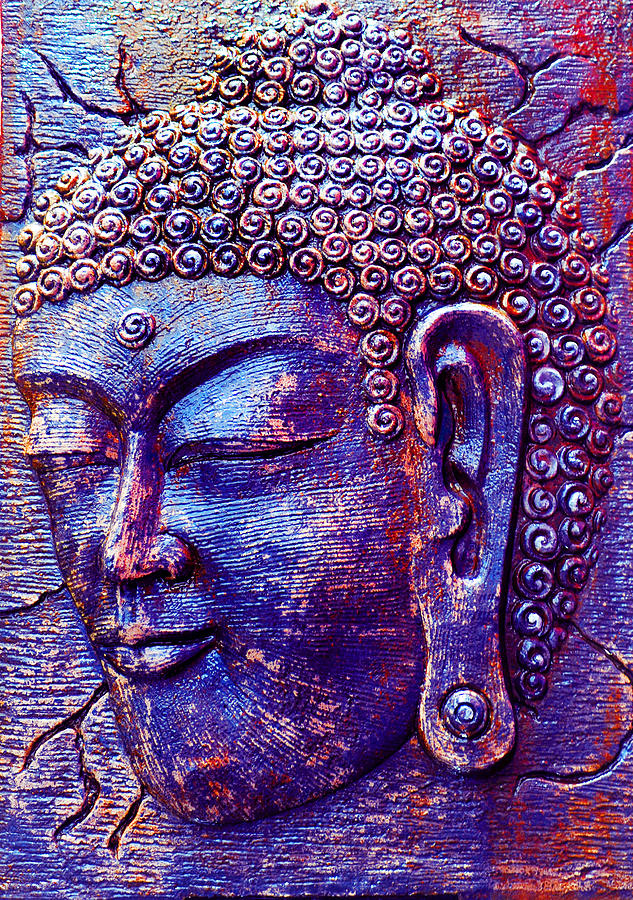 Rainbow Buddha II Photograph by Jenny Rainbow