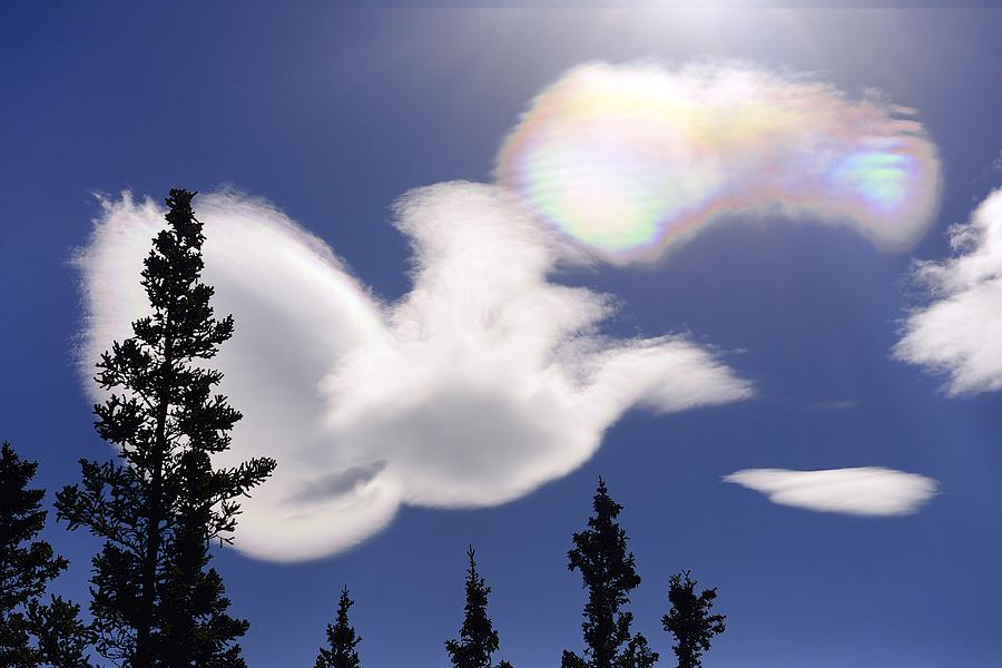 Rainbow Cloud Photograph