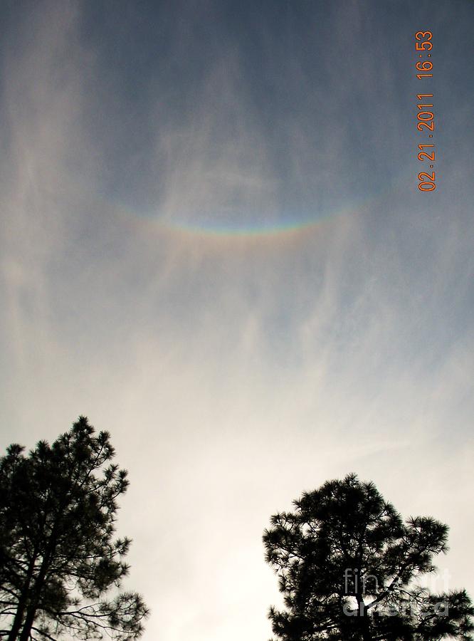 Rainbow Cloud Yes I Believe Photograph by Matthew Seufer