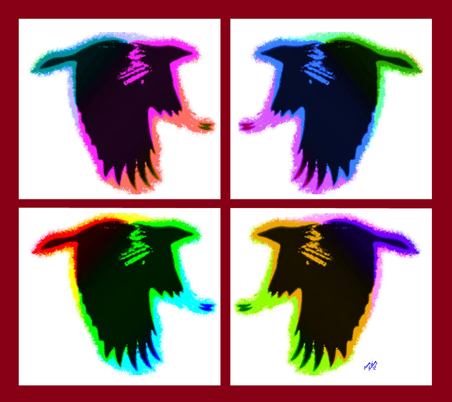 Rainbow Eagles Painting by Bruce Nutting
