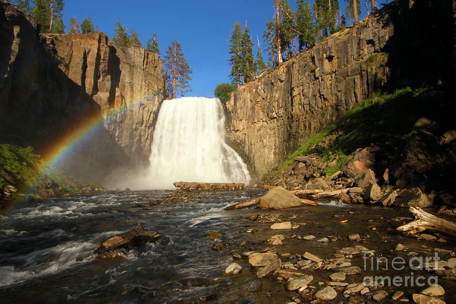 Rainbow Falls Creek Photograph by Adam Jewell