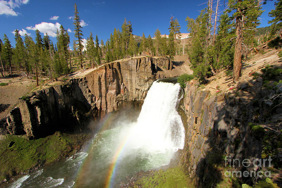 Rainbow Falls Gorge Photograph by Adam Jewell