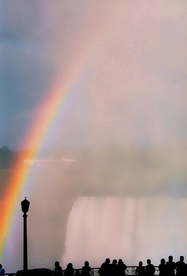 Rainbow Photograph - Rainbow Falls by Pharris Art