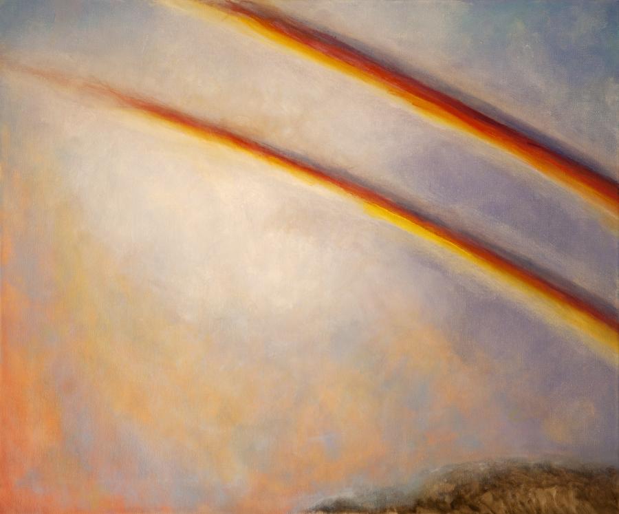 Rainbow for Grace Painting by Joe Leahy