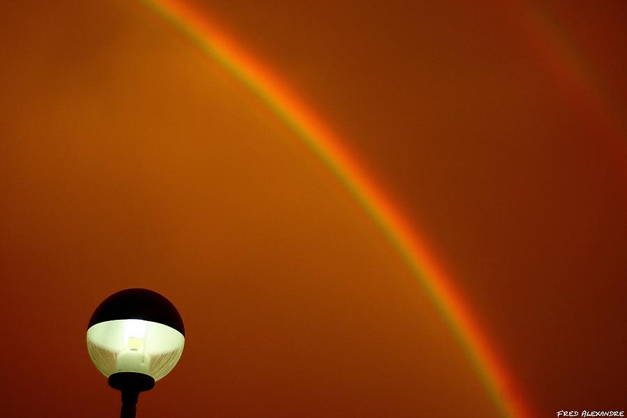Sunset Photograph - Rainbow by Fred Alexandre